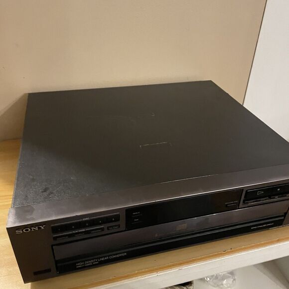 Sony CDP-C231 Compact Disc Player For Rack Stereo Component Untested - Picture 5 of 7